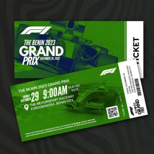 Formular 1 Event Ticket