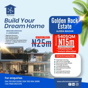 Agboola Adewale Taslim's portfolio. flier designed for Xforte Homes